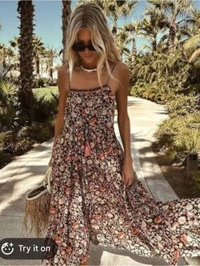 Spell Impala Lily Sundress Night Blossom NWT